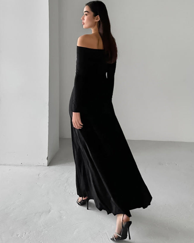 Leah Off-Shoulder Gown