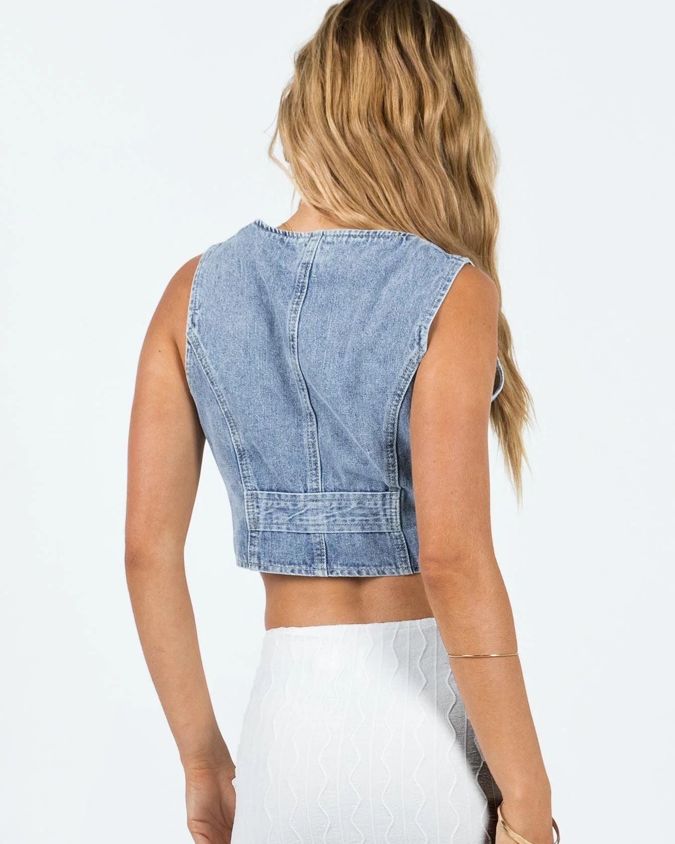 Addison Denim Waistcoat