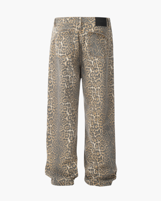 Savana Leopard Print Jeans