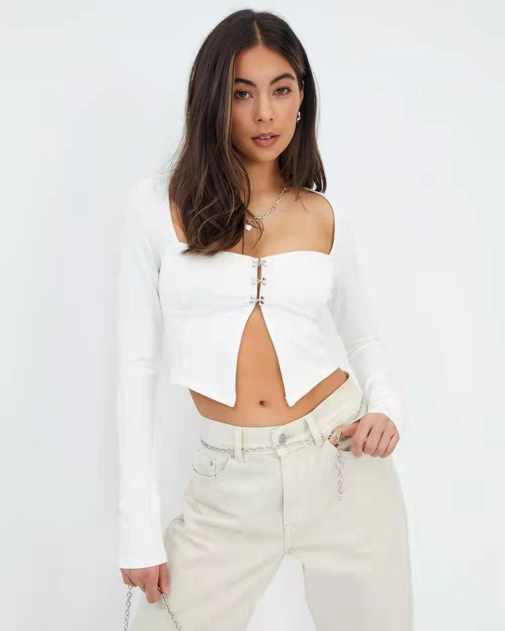 Faith Hooked Crop Top