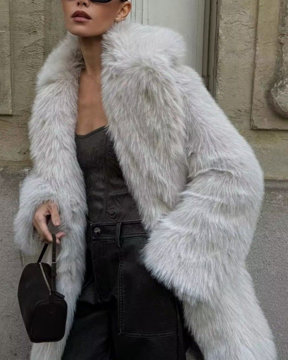 Victoria Faux Fur Coat