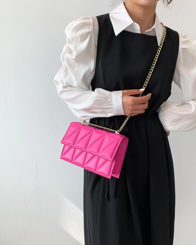 Lora Quilted Mini Clutch