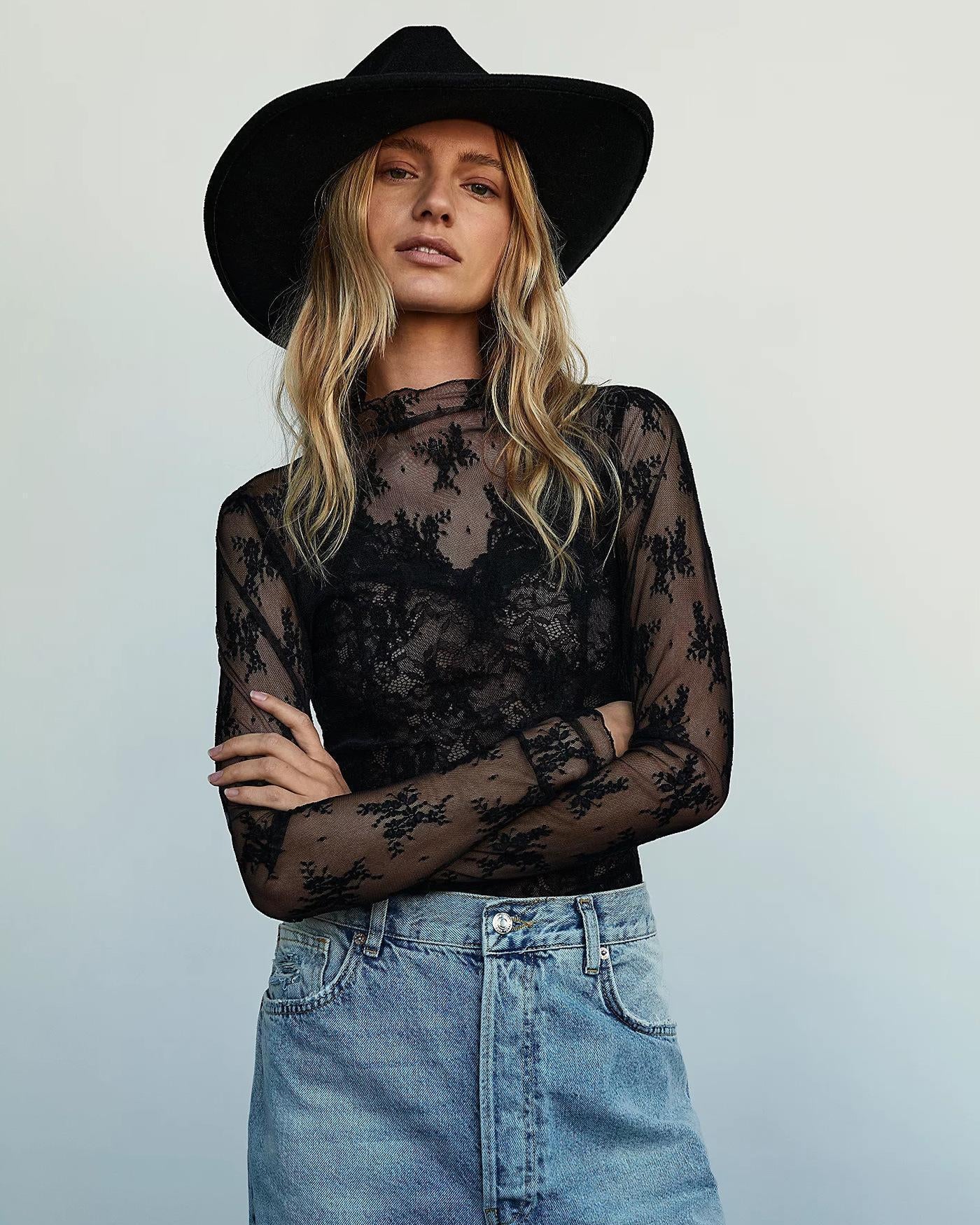 Madison Lace Top