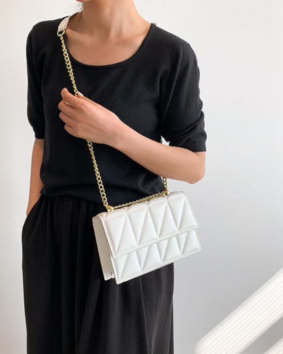 Lora Quilted Mini Clutch